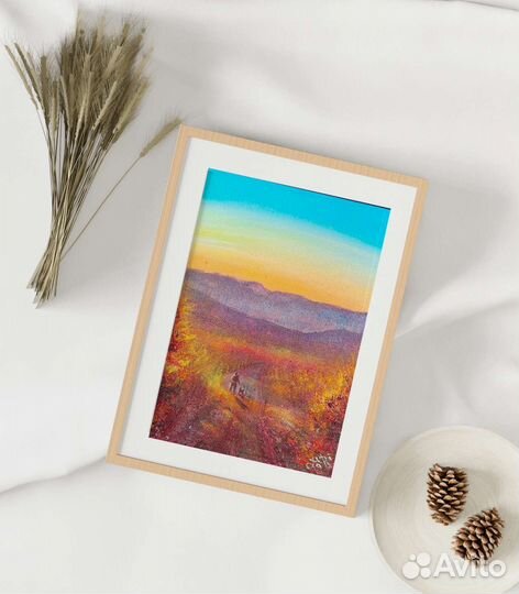 Картина для влюбленных в горы 