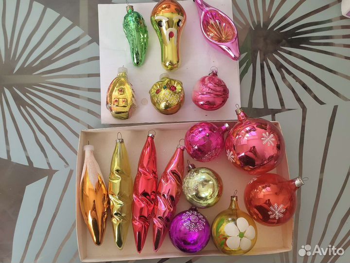 Елочные игрушки СССР