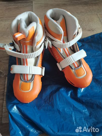 Коньки раздвижные 30-33