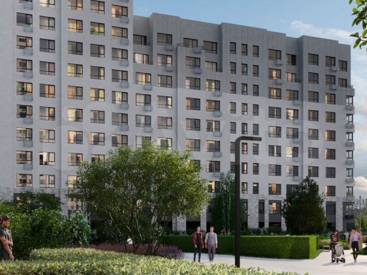 1-к. квартира, 53,1 м², 6/25 эт.