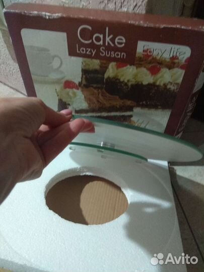Подставка для торта вращающаяся 32см
