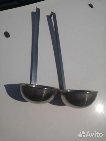 Половник промышленный нержавейка 0.5 л. СССР