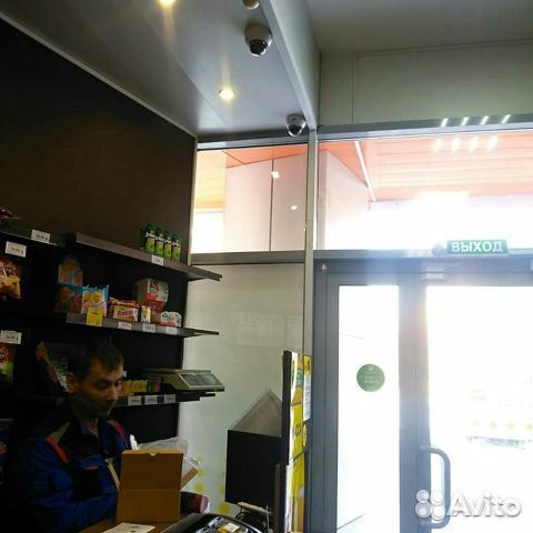 Видеонаблюдение для торгового павильона