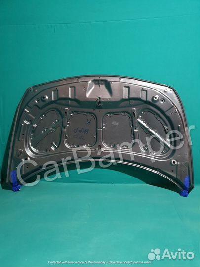 Капот Хендай Солярис цвет Серый 2014-2017г