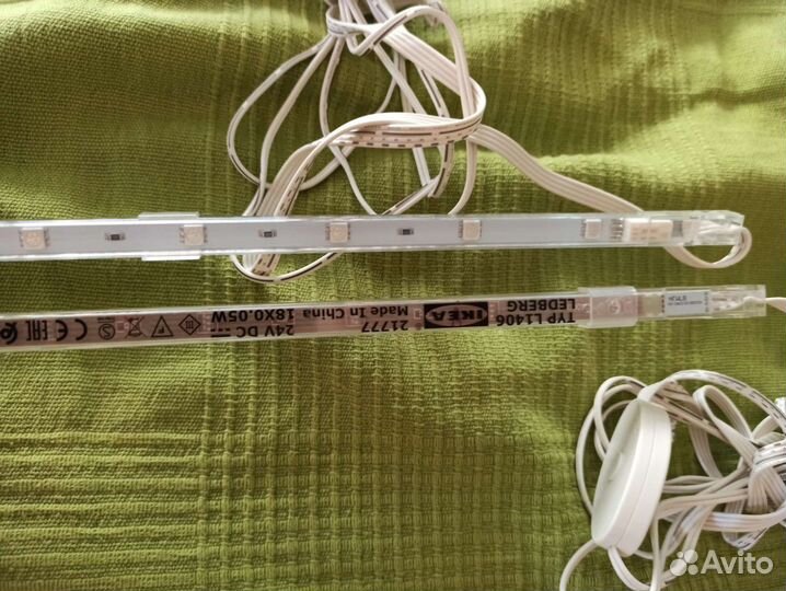 Икеа ледберг светодиодная подсветка разноцветная