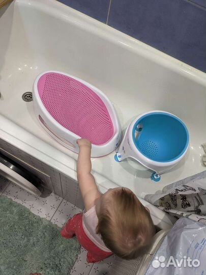 Горка лежак и стульчик для купания Angelcare
