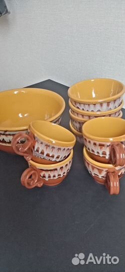 Набор посуды из керамики