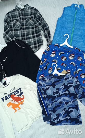 Вещи пакетом на мальчика 134-140