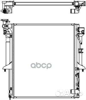 Радиатор основной 33211077 Sakura