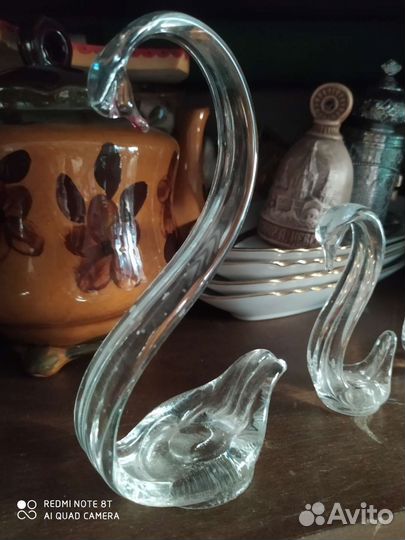 Хрустальная вазочка