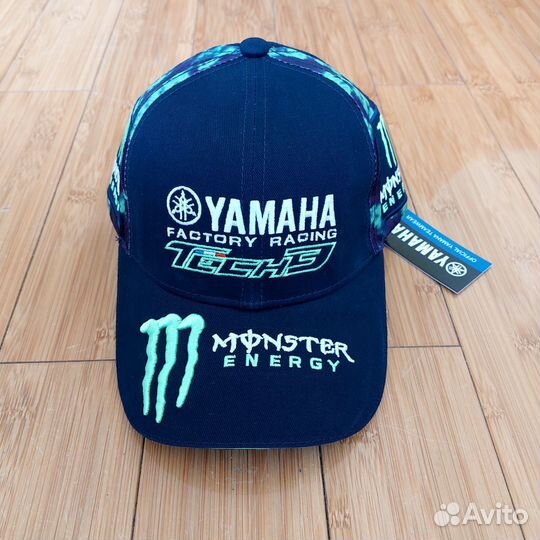 Кепка бейсболка Monster Energy синяя