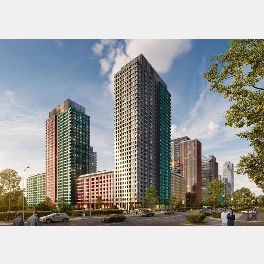 Квартира-студия, 35,9 м², 6/12 эт.