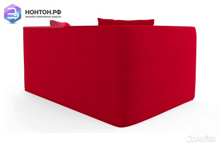Диван откидной Ассоль красный
