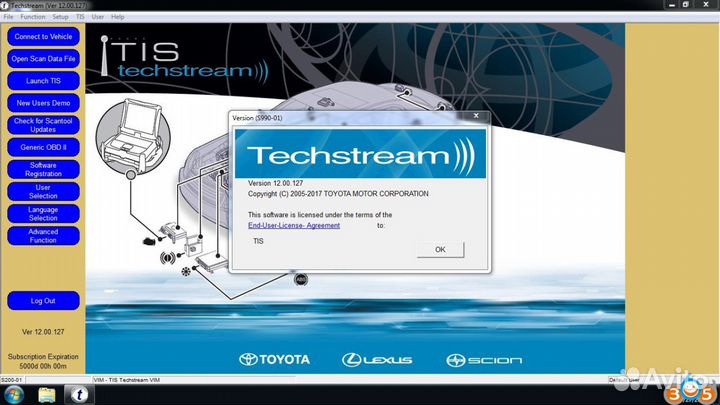 Диагностический сканер Mongoose Pro Toyota