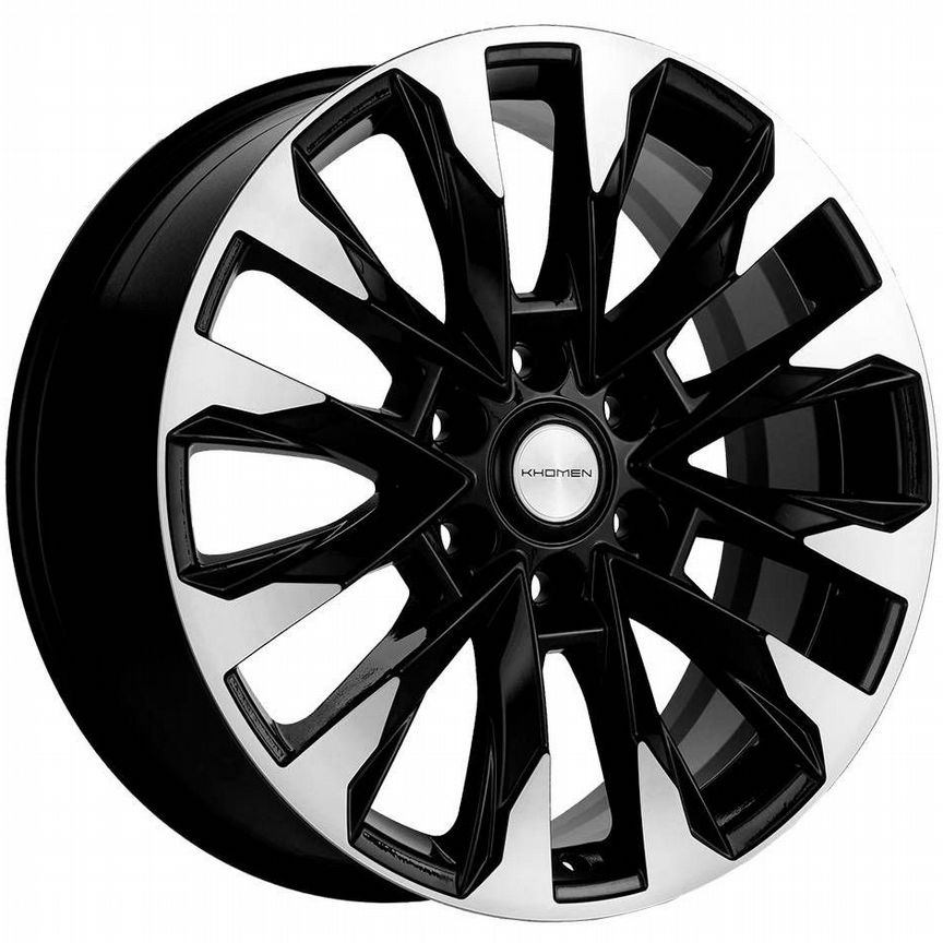 Диски Khomen KHW2010 8x20 6x139.7 ET28 D78.1 Black-FP