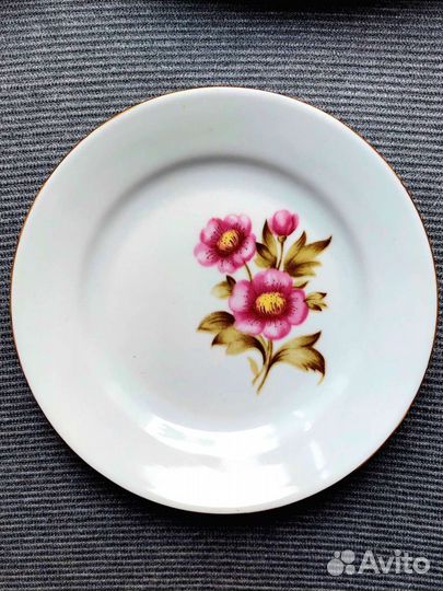 Новые тарелки времен СССР