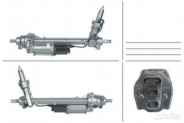 Рулевая рейка BMW X5 F15 2012, X6 F16 2014, psgb