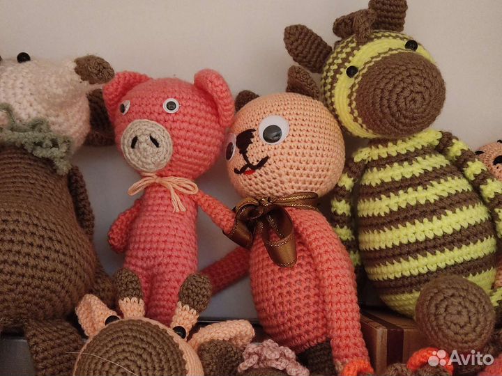 Игрушки вязаные ручной работы