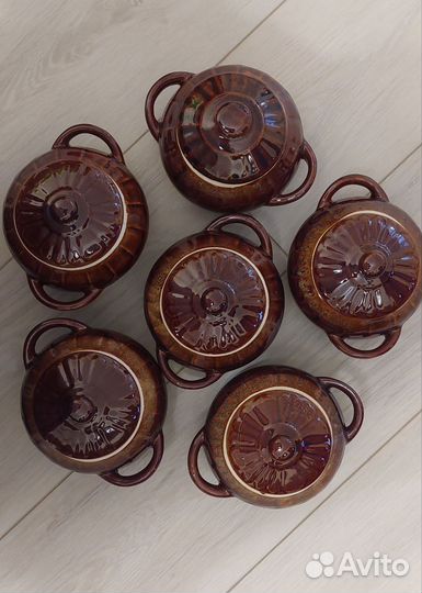 Горшочки для запекания 10шт