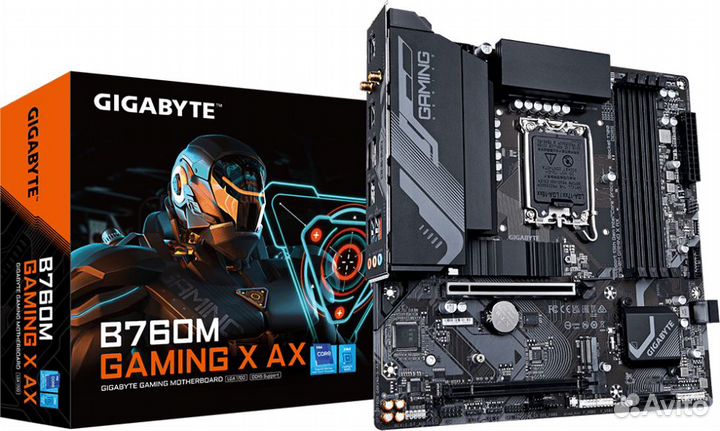 Материнская плата Gigabyte B760M gaming X AX 1.2