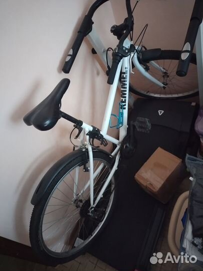 Велосипед белый