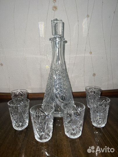 Графин хрустальный СССР