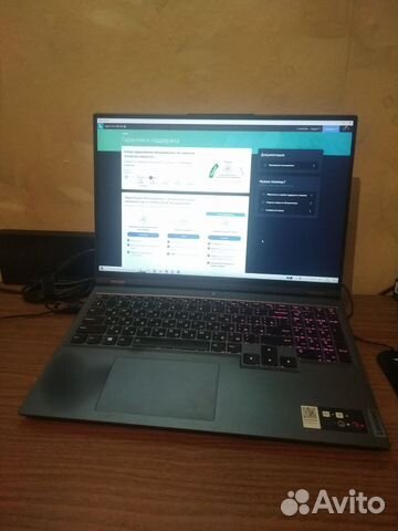 Игровой ноутбук Lenovo Legion 5 Pro 16ach6h