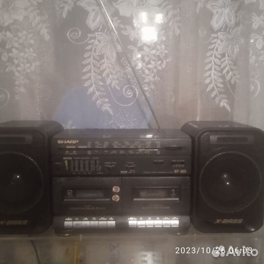 Кассетный магнитофон sharp и другие