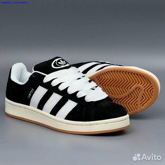 Кроссовки Adidas Campus Black (Арт.39468)