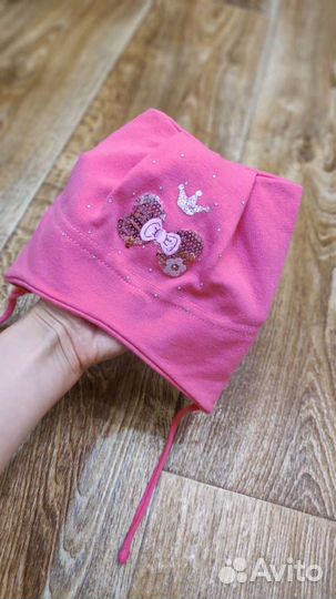 Шапочка для девочки пакетом