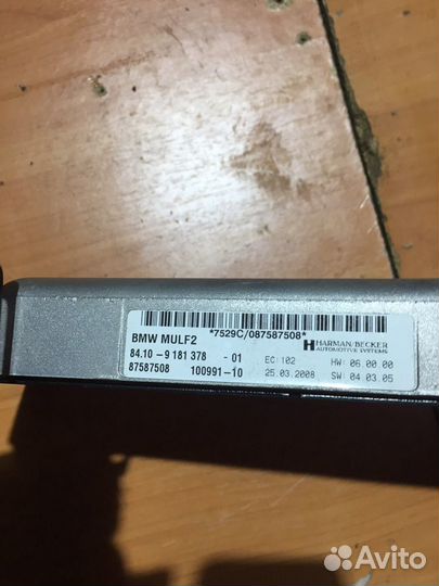 Блок mulf 2 Bmw e60