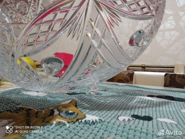 Конфетницы. Фруктовницы. Сахарницы. Хрусталь