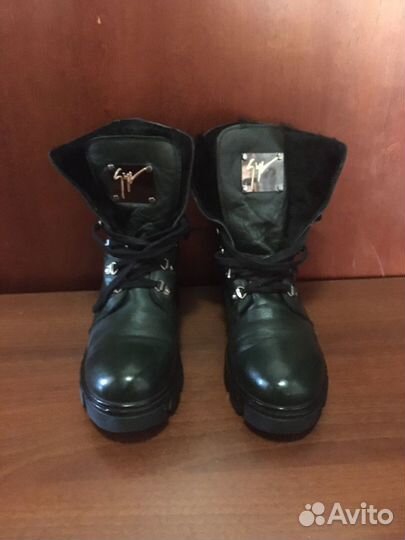 Giuseppe Zanotti зимние ботинки 39р