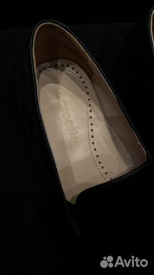 Бархатные лоферы Mascotte мужские 42