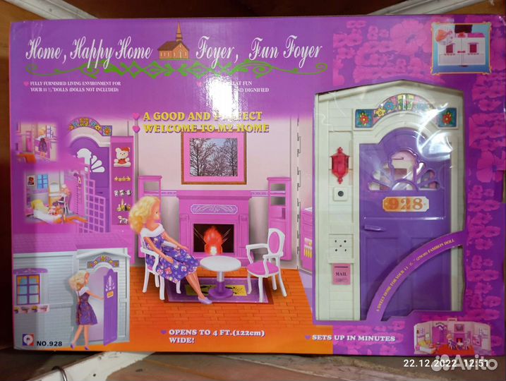 Кукольный Домик для барби новый