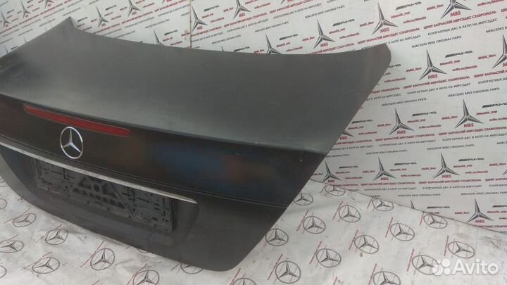 Крышка багажника мерседес w211 черная