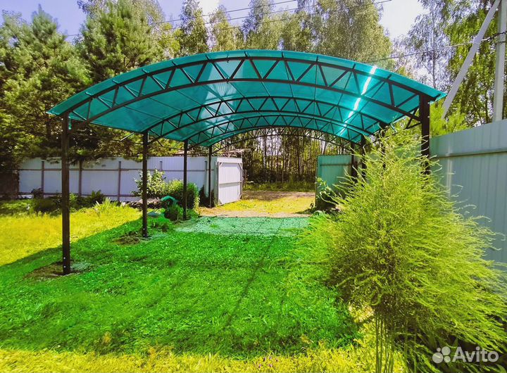 Навесы из профнастила