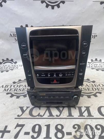 Магнитола Lexus GS300