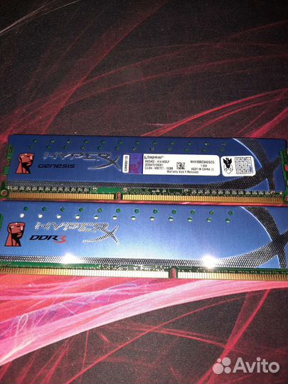 Оперативная память HyperX ddr3 2gb