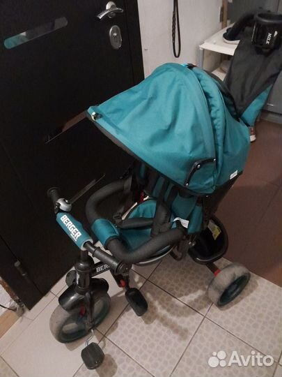 Велосипед коляска с ручкой