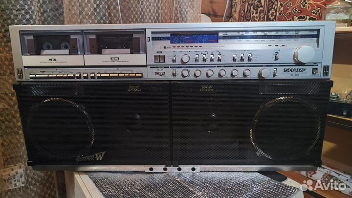 Кассетный магнитофон sharp GF-999