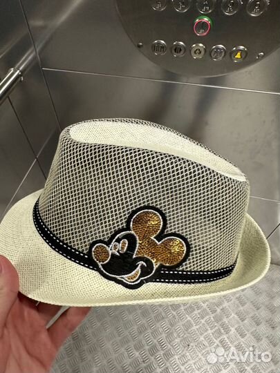 Соломенная шляпа детская