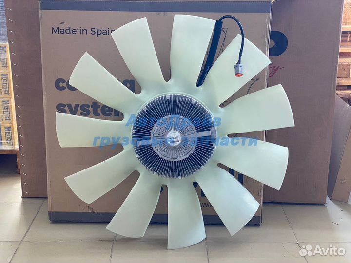 Вискомуфта вентилятора для автомобилей Скания 5 се