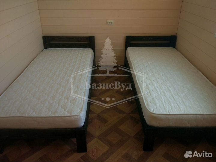 Кровать из массива / Кровать односпальная