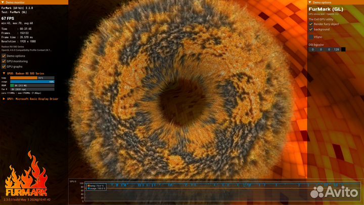 Видеокарта Gigabyte Rx 570 4gb