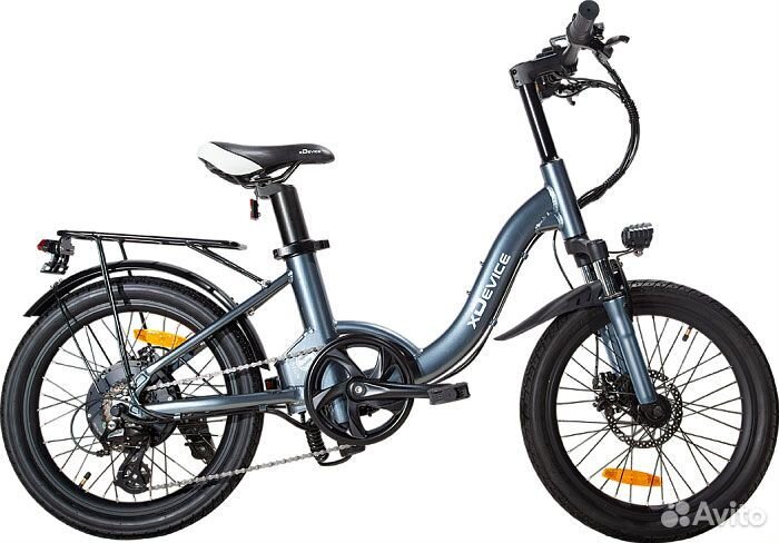 Электровелосипед xDevice xBicycle 20W 500W серый