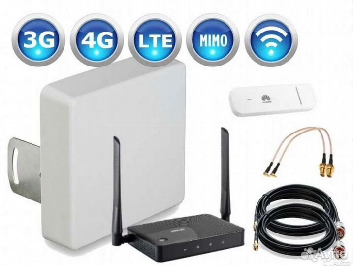 Безлимитный Wi-Fi интернет в частный дом, на дачу