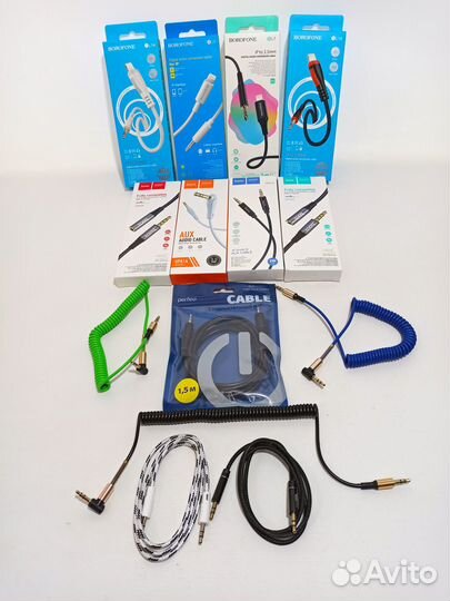 Аудио кабель 3,5 jack для телефона AUX