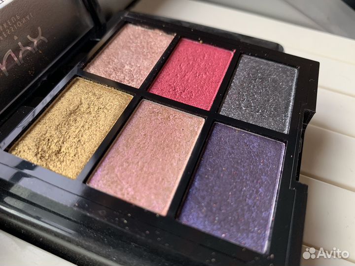 Палетка пигментов NYX Love lust disco Foil play