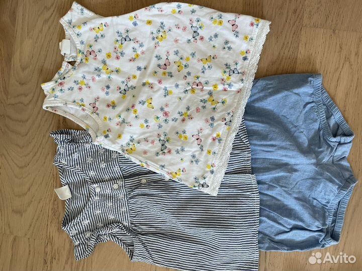 Пакет вещей mothercare, h/m, next 86